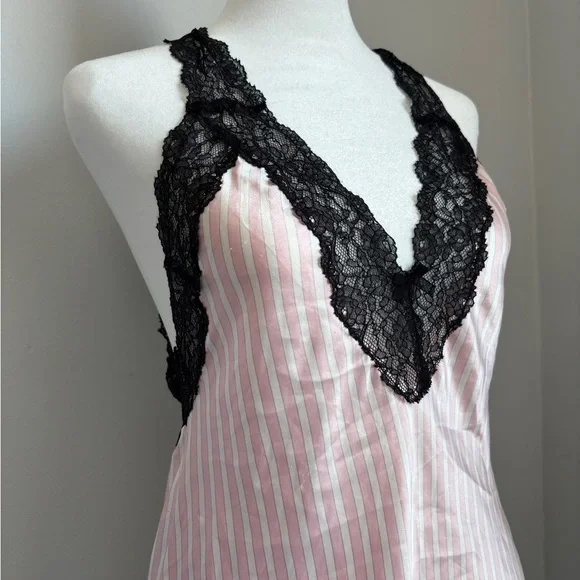 Victoria's Secret Satin Lace Slip Dress - Picture 4 of 6